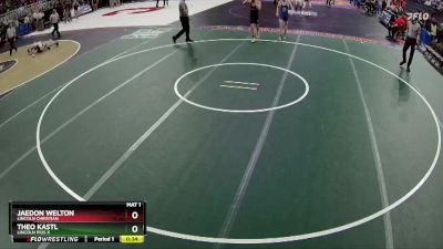 Cons. Round 1 - Jaedon Welton, Lincoln Christian vs Theo Kastl, Lincoln Pius X