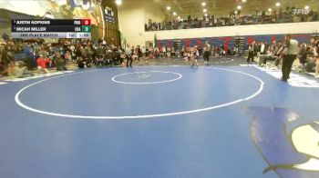 98 lbs 3rd Place Match - Micah Miller, Coeur D Alene vs Justin Hopkins, Priest River