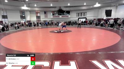 174 lbs Round Of 32 - Travis Wittlake, Oregon State vs Garrett Starks, Limestone University