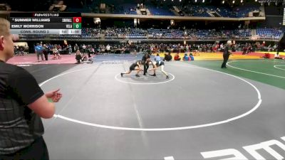 5A 114 lbs Cons. Round 2 - Summer Williams, Comal Smithson Valley vs Emily Morrison, Edinburg Vela