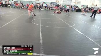 96-100 lbs Semifinal - Camden Hook, Contenders Wrestling Academy vs Curtis Cubbage, 84 Athletes