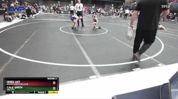 70 lbs Round 2 - Cale Smith, Ark City vs Ames Ast, Salina Wrestling Club