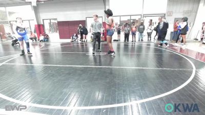 195-285 lbs Rr Rnd 2 - NAKAYLA RICHARDSON, KIPP TULSA vs Ryson Wilson, Team Guthrie Wrestling