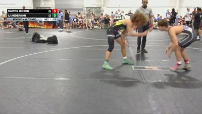 140 lbs Round 4 (6 Team) - Dalton Hinson, Reverence United vs LJ Anderson, Carolina Reapers