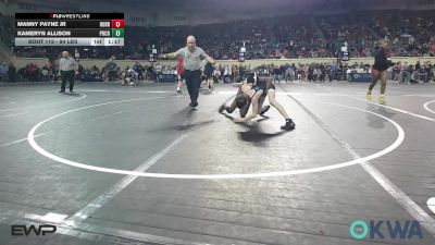 84 lbs Semifinal - Manny Payne Jr, Hurricane Wrestling Academy vs Kameryn Allison, Pocola Youth Wrestling