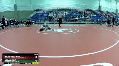 85 lbs Round 1 (6 Team) - Nolan Culp, HSE Wrestling Club vs Brody Majcher, Red Devil Pride Elite Wrestling