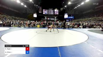 113 lbs Rnd Of 32 - Chase Sigle, Pennsylvania vs Abram Cline, California