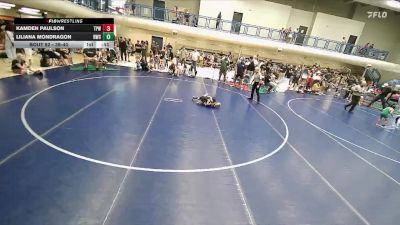 39-40 lbs Round 3 - Kamden Paulson, Team Prestige Wrestling vs Liliana Mondragon, Ravage Wrestling Club