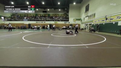 144 lbs Champ. Round 1 - Jayden Al Ekong, Poly/Long Beach vs Logan Law, Redlands East Valley