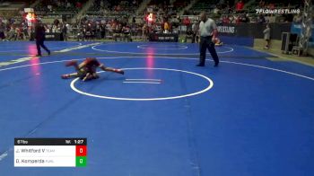 67 lbs Prelims - Joseph Whitford V, Team Pride Academy vs Dalton Komperda, Purler Wrestling Academy