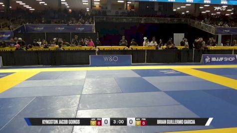 Kyngston Jacob Goings vs Brian Guillermo Garcia 2026 Pan Kids Jiu-Jitsu IBJJF Championship