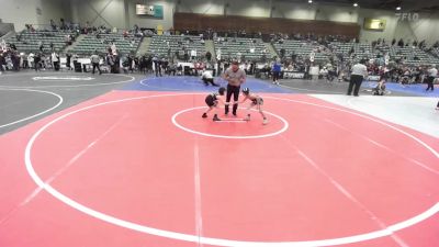 54 lbs Consolation - Damian Campos, Spring Hills WC vs Grayson Geisendorf, Gold Rush