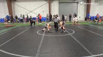 95 lbs 5th Place - Justus Burns, Elite vs Michael Massimini, Howell Predators