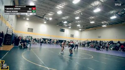 144 lbs 11th Place Match - ISAAC ROEWE, Lindbergh vs Micheal Gibson, Belleville East