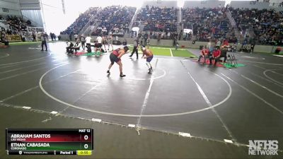 215 lbs Cons. Round 2 - Ethan Cabasada, Coronado vs Abraham Santos, Las Vegas