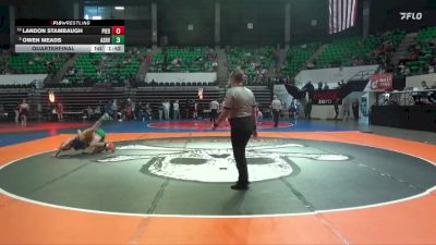 1A-4A 132 Quarterfinal - Owen Meads, Ashville vs Landon Stambaugh, Piedmont