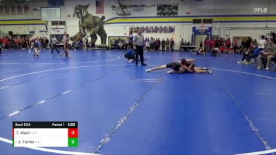 JV-15 lbs Round 2 - Jason Fariss, Cedar Rapids Jefferson vs Trevor Mast, Independence