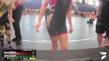 62 lbs Round 2 - Emma Quales, Carolina Reapers vs Ella Robbins, Bison Takedown Club