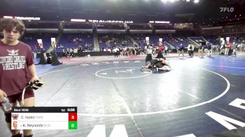 175 lbs Round Of 16 - Christian Lopez, Fairfield Warde vs Kaelib Reynolds, Greater Lawrence