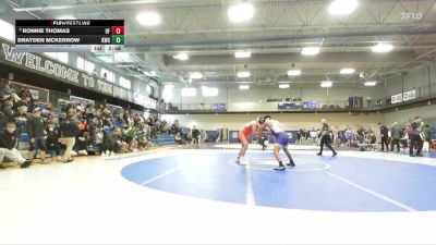 197 lbs Champ. Round 1 - Drayden McKerrow, Kentucky Wesleyan vs Ronnie Thomas, Findlay