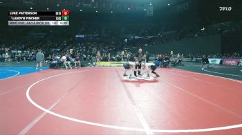 2A/1A Boys 126 Semifinal - Landyn Fincher, Elgin Boys vs Luke Patterson, Enterprise Boys