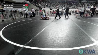89 lbs Consolation - Raylin Reyes, Sperry Wrestling Club vs Nevaeh Davis, Black Fox Wrestling