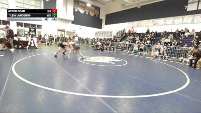150 lbs 7th Place Match - Ayden Pham, Troy vs Levi Landeros, Monache