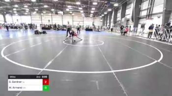85 lbs Consi Of 32 #2 - Griffin Gardner, AL vs Marciano Armano, MA