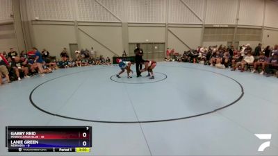 152 lbs Round 1 (16 Team) - Gabby Reid, Pennsylvania Blue vs LaNie Green, Nebraska