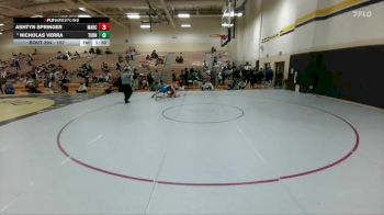 157 lbs Semifinal - Ashtyn Springer, Lewisville Marcus vs Nicholas Verra, Carrollton Turner