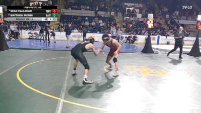 144 lbs Round Of 16 - Sean Callahan, Tewksbury vs Matthew Morin, Canton