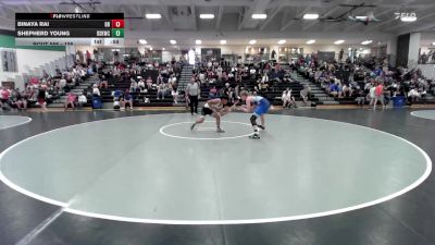 126 lbs Cons. Round 4 - Shepherd Young, De Soto Kids Wrestling Club vs Binaya Rai, BV Bison