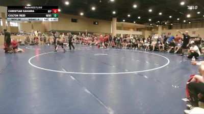 138 lbs Round 3 (6 Team) - Christian Savaria, Morris Fitness Purge vs Colton Reid, White Buffalo Wrestling Academy