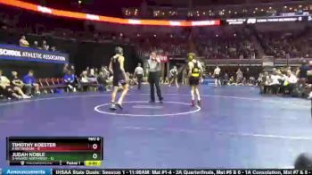 106 lbs Quarterfinal - Judah Noble, 3-Waukee Northwest vs Timothy Koester, 6-Bettendorf