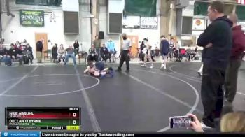 100 lbs Finals (2 Team) - Nile Abbuhl, Team 922 vs Declan O`byrne, PA Alliance Red