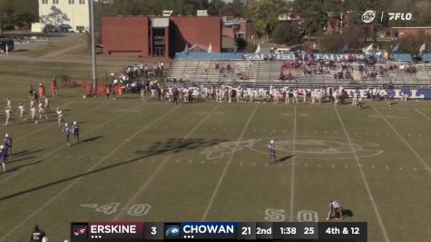 Replay: Erskine vs Chowan | Nov 9 @ 1 PM