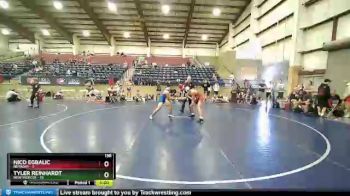 138 lbs Finals (8 Team) - Nico Egbalic, NEVADA1 vs Tyler Reinhardt, NEW MEXICO1