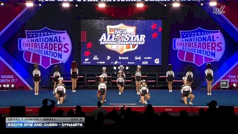 Excite Gym and Cheer - Dynamite [2026 L1 Junior - Small Day 2] 2026 NCA All-Star National Championship
