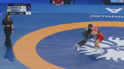 74 kg Qualif. - Maxim Fricatel, Romania vs Ebierelayefa Allison Andrew, Nigeria