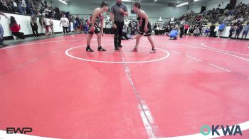 131-HWT lbs Rr Rnd 2 - McCoy Lee, Verdigris Youth Wrestling vs Hayden Crawford, Skiatook Youth Wrestling