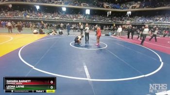 6A 152 lbs Semifinal - Leona Layne, Rockwall vs Samaria Barnett, Converse Judson