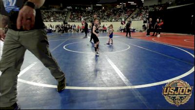 40 lbs Round Of 16 - Colt Byler, Little Axe Takedown Club vs Kane Sherman, D3 Wrestling Cluib