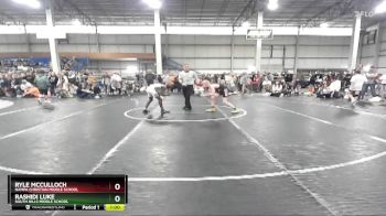 95 lbs Cons. Round 2 - Ryle McCulloch, Nampa Christian Middle School vs Rashidi Luke, South Hills Middle School