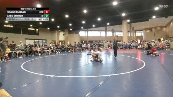 165 lbs Round 3 (6 Team) - Kellon Duncan, Black Creek WC vs Gabe Snyder, Tough House WC