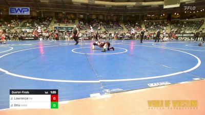 70 lbs Quarterfinal - Julian Lawrence, RedWave Wrestling vs Jayden Otto, North Desoto