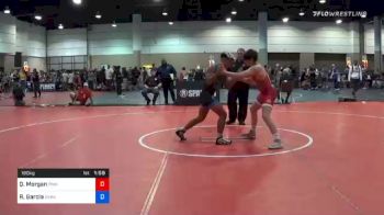 160 kg Semifinal - Quinlan Morgan, Pinnacle Wrestling Club vs Roman Garcia, Garage Boyz Wrestling