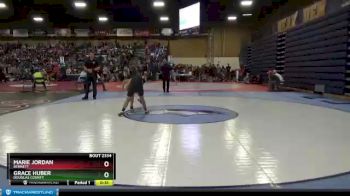 105 lbs Cons. Round 5 - Grace Huber, Douglas County vs Marie Jordan, Bennett