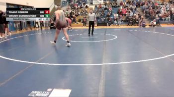 175 lbs Quarterfinal - Brandt Eichenberger, Torrington vs Thiago Romero, Rawlins