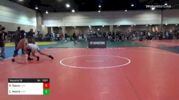 106 lbs Prelims - Ricardo Saenz, Michigan Revolution vs Zeno Moore, North Carolina