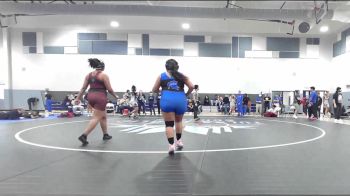 190 lbs Final - Jaziylen Whitfield, McLain vs Lucia Flores, Southeast